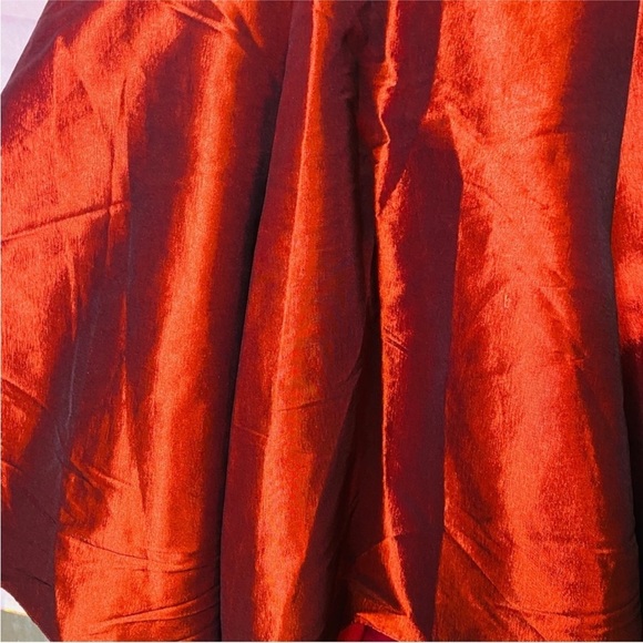 NEW without tags Elegant Rust Burnt Orange Floor Length Mermaid Gown Skirt XS/S - Picture 3 of 7